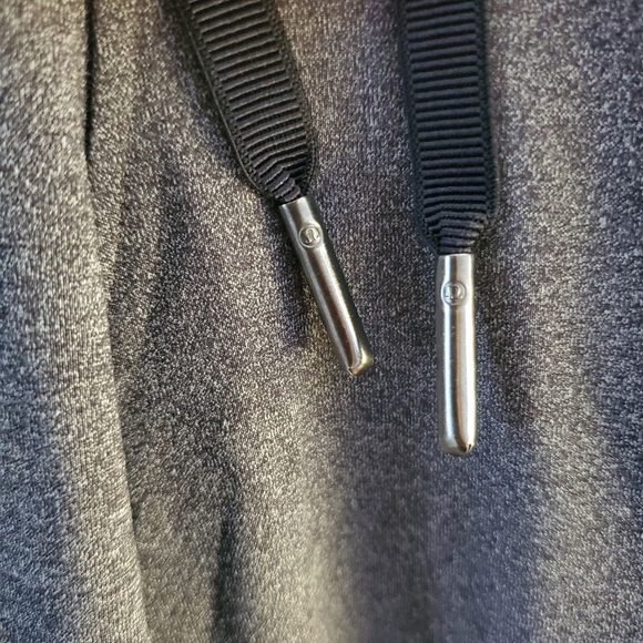 Lululemon on the fly pants sz 6 heathered gray black 27" inseam - Picture 7 of 10